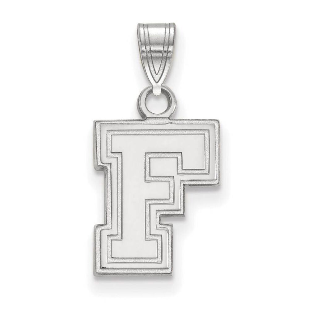 Sterling Silver Fordham U Small Pendant